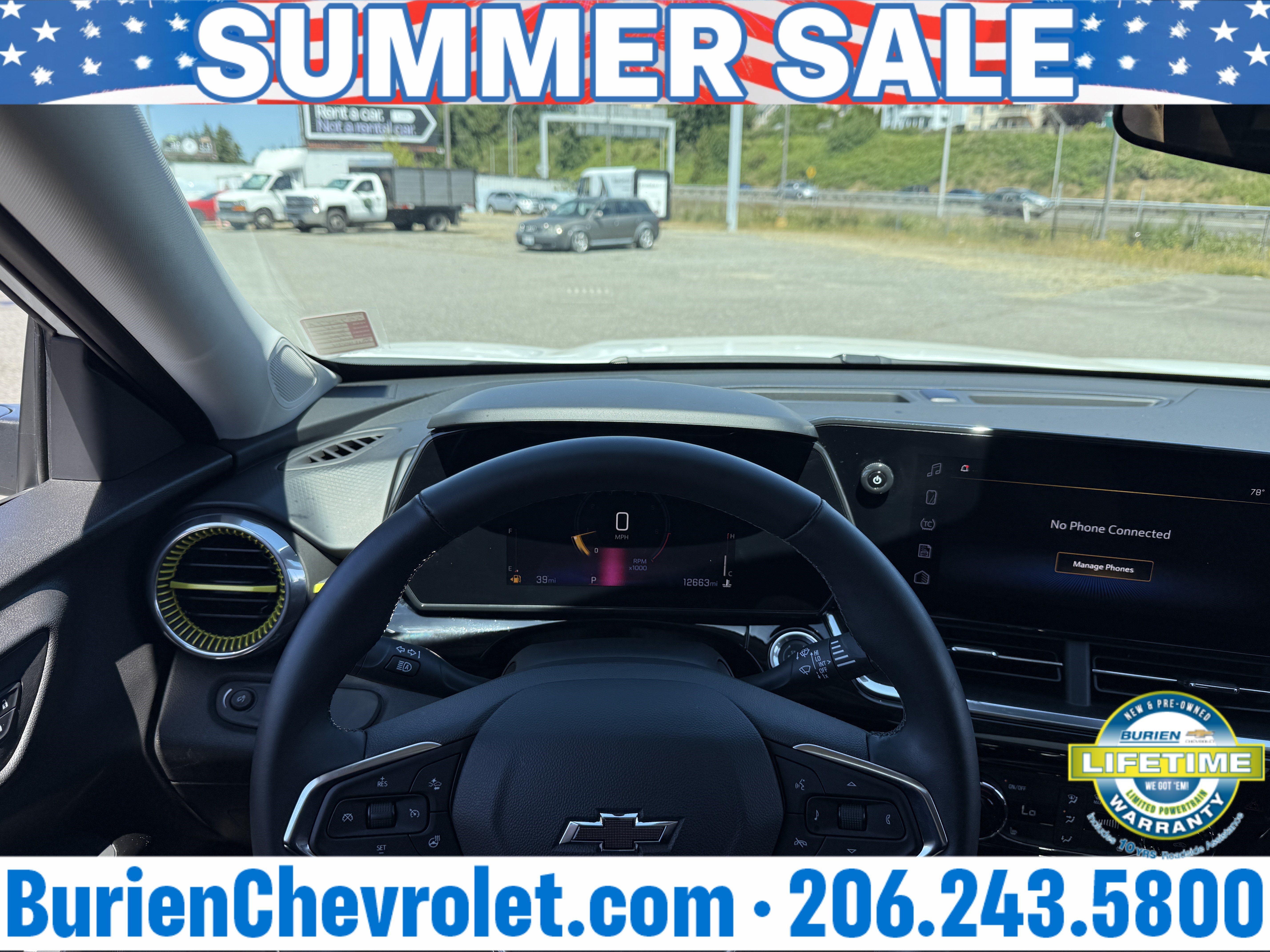 Used 2024 Chevrolet Trax ACTIV w/ Sunroof Package FWD image 13