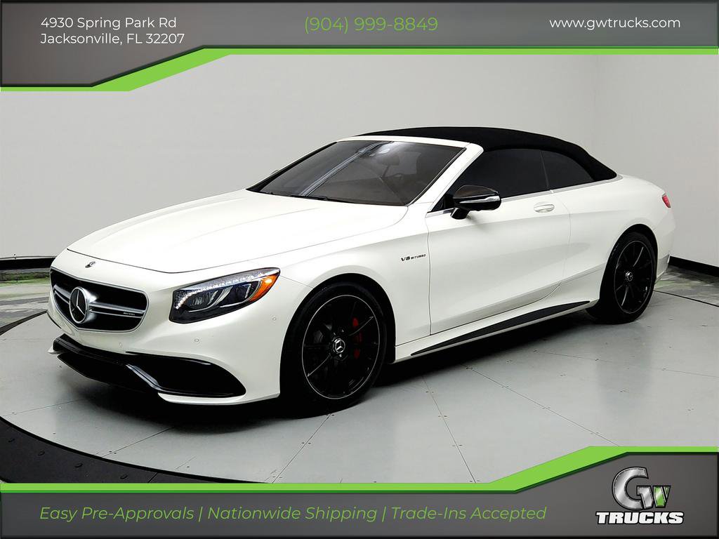 Used 2017 Mercedes-Benz S 63 AMG 4MATIC Cabriolet