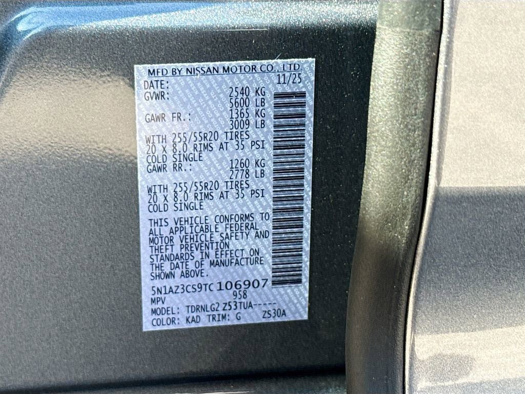 New 2026 Nissan Murano SL image 34