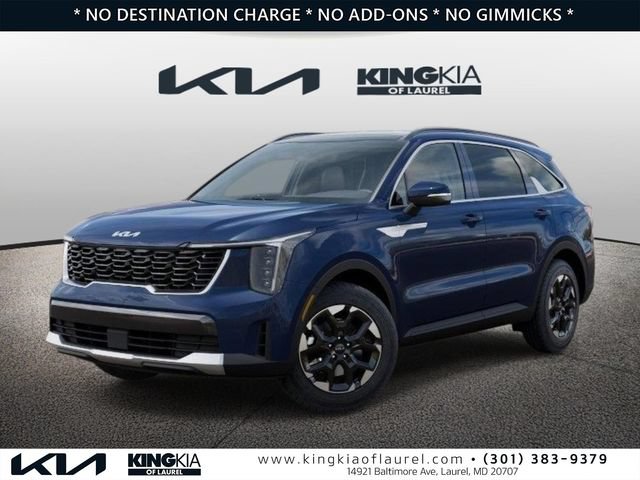 New 2026 Kia Sorento S w/ S Panoramic Sunroof Package