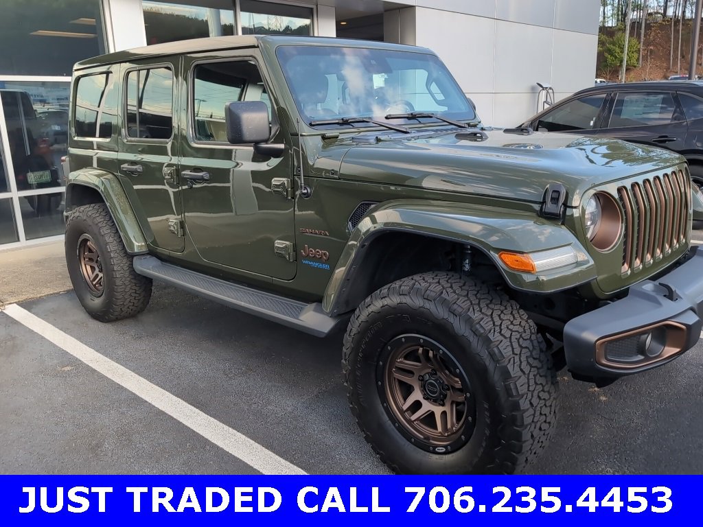 Used 2021 Jeep Wrangler Unlimited Sahara w/ Cold Weather Group image 1