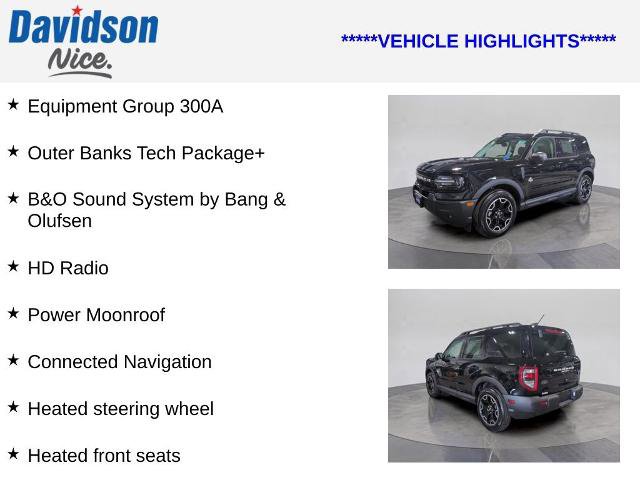 Certified 2025 Ford Bronco Sport Outer Banks w/ Outer Banks Tech Package+ image 4