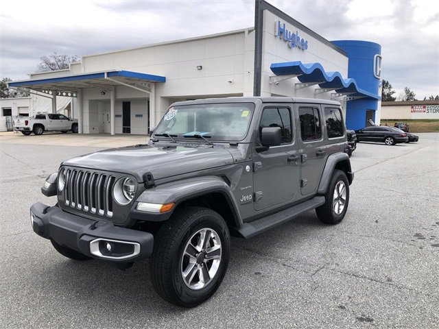Used 2021 Jeep Wrangler Unlimited Sahara w/ LED Lighting Group image 4