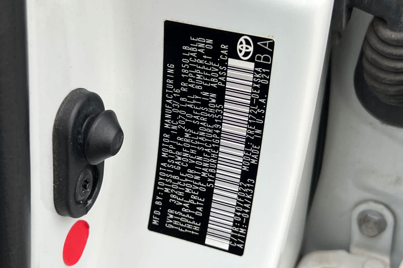 Certified 2016 Toyota Corolla S FWD image 32