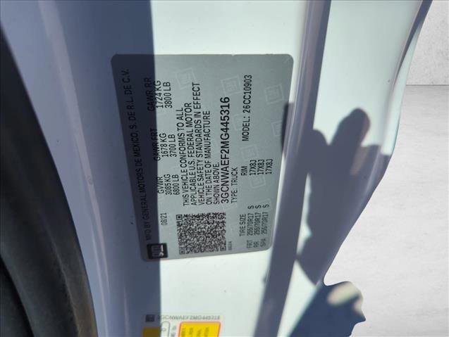 Used 2021 Chevrolet Silverado 1500 W/T w/ WT Fleet Convenience Package image 27