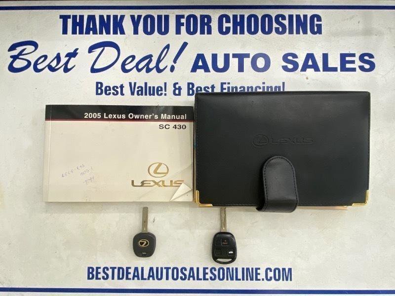 Used 2005 Lexus SC 430 Convertible RWD image 26