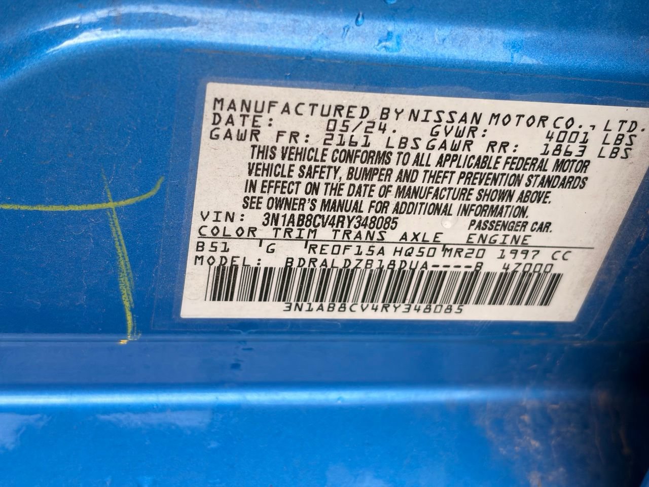 Certified 2024 Nissan Sentra SV FWD image 32