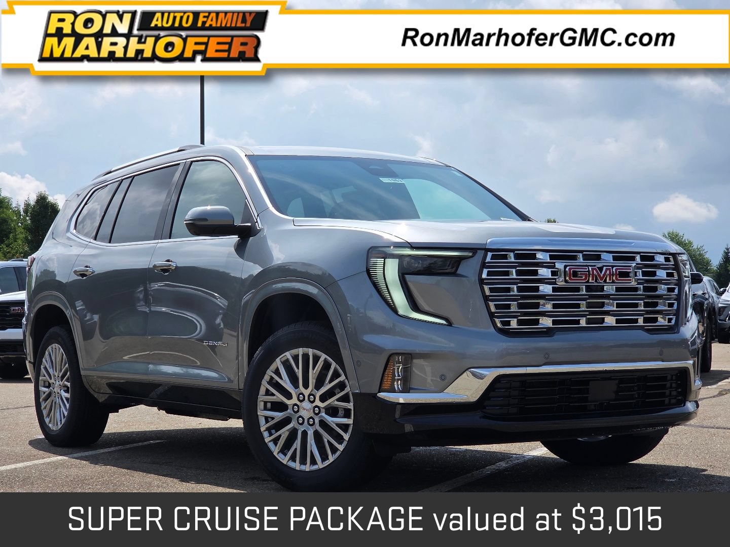 New 2026 GMC Acadia Denali w/ Super Cruise Package AWD/4WD 360° Tour