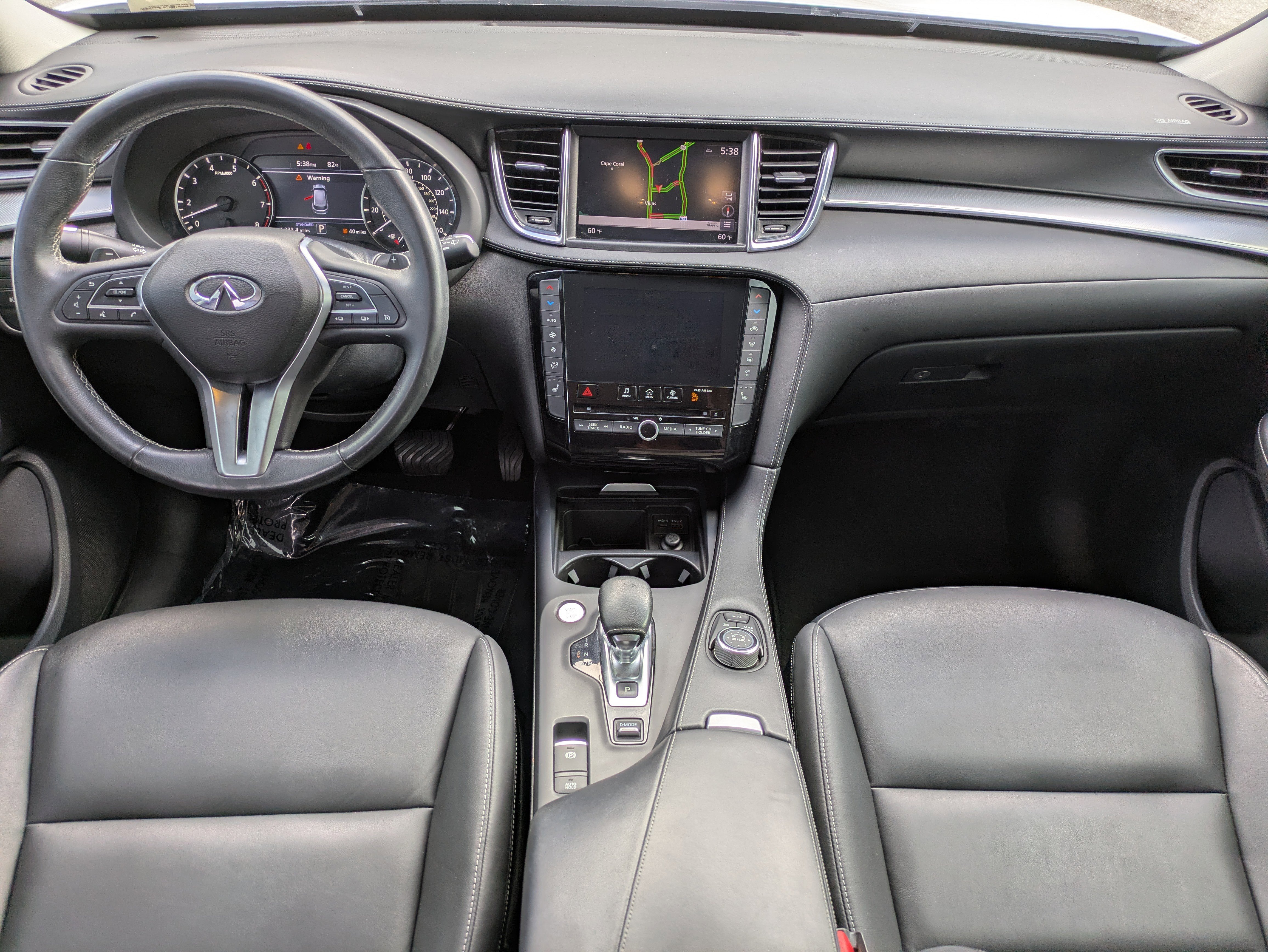 Used 2020 INFINITI QX50 Luxe w/ Navigation Package FWD image 15