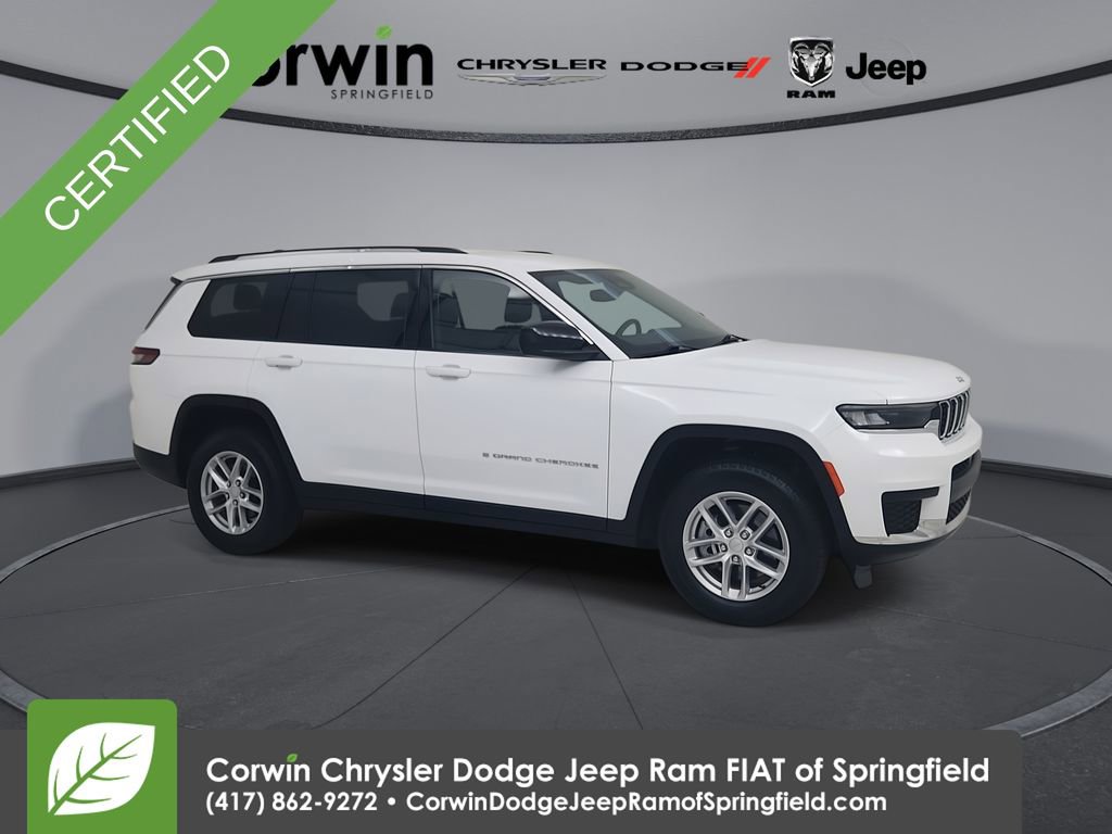 Used 2023 Jeep Grand Cherokee L Laredo w/ Luxury Tech Group I AWD/4WD 360° Tour