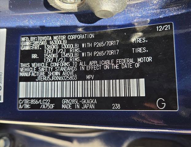 Certified 2022 Toyota 4Runner TRD Off-Road Premium image 25