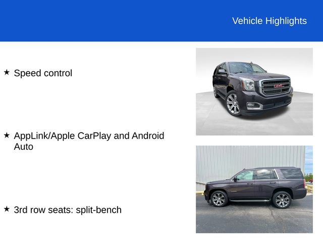 Used 2016 GMC Yukon SLE w/ Convenience Package AWD/4WD image 3
