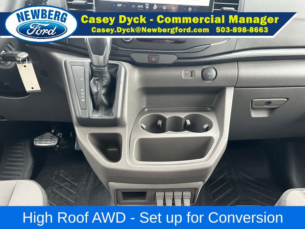 New 2025 Ford Transit 350 148 High Roof AWD w/ Upfitter Package image 14