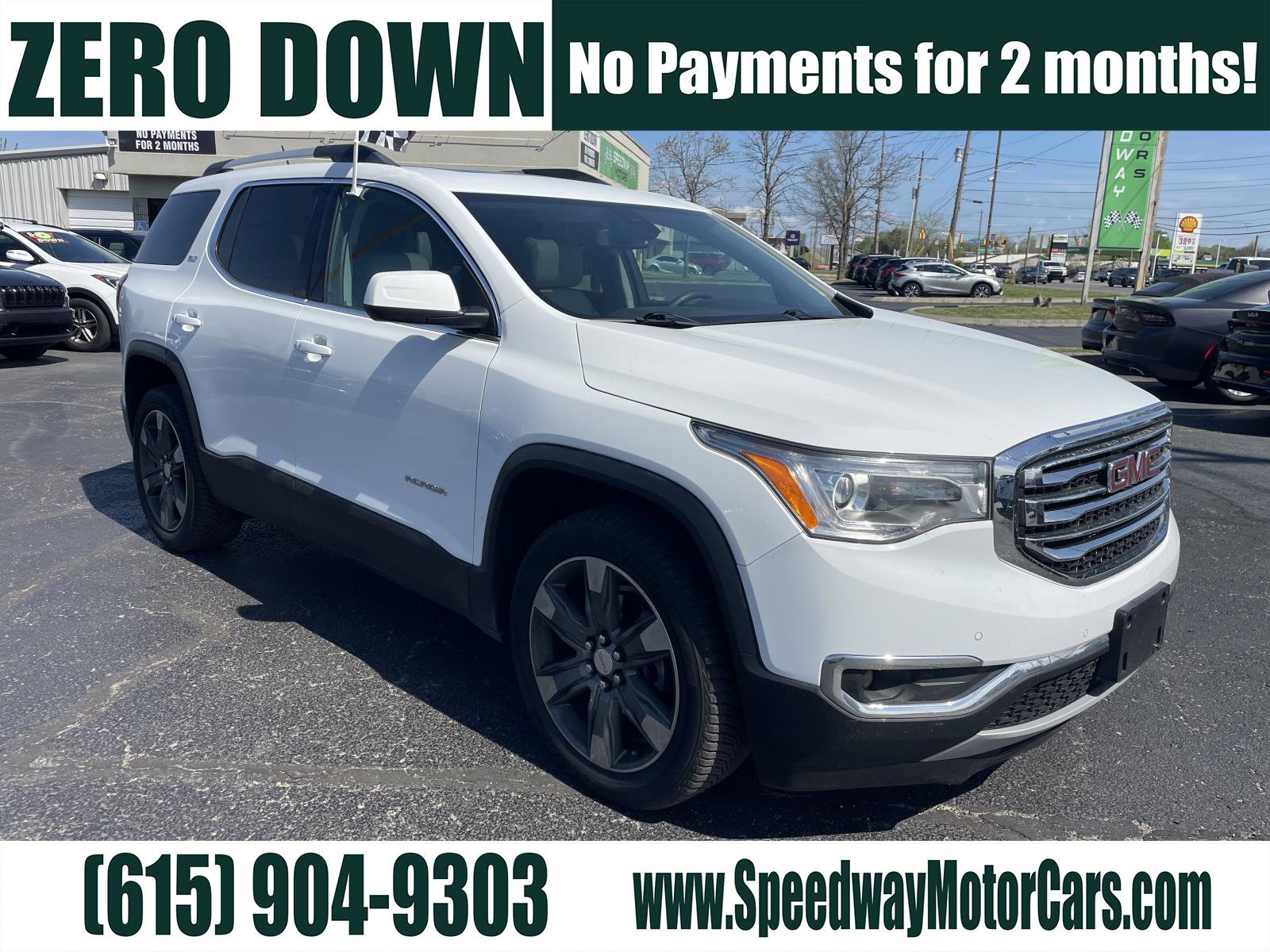 Used 2017 GMC Acadia SLT w/ LPO, Cargo Package image 1