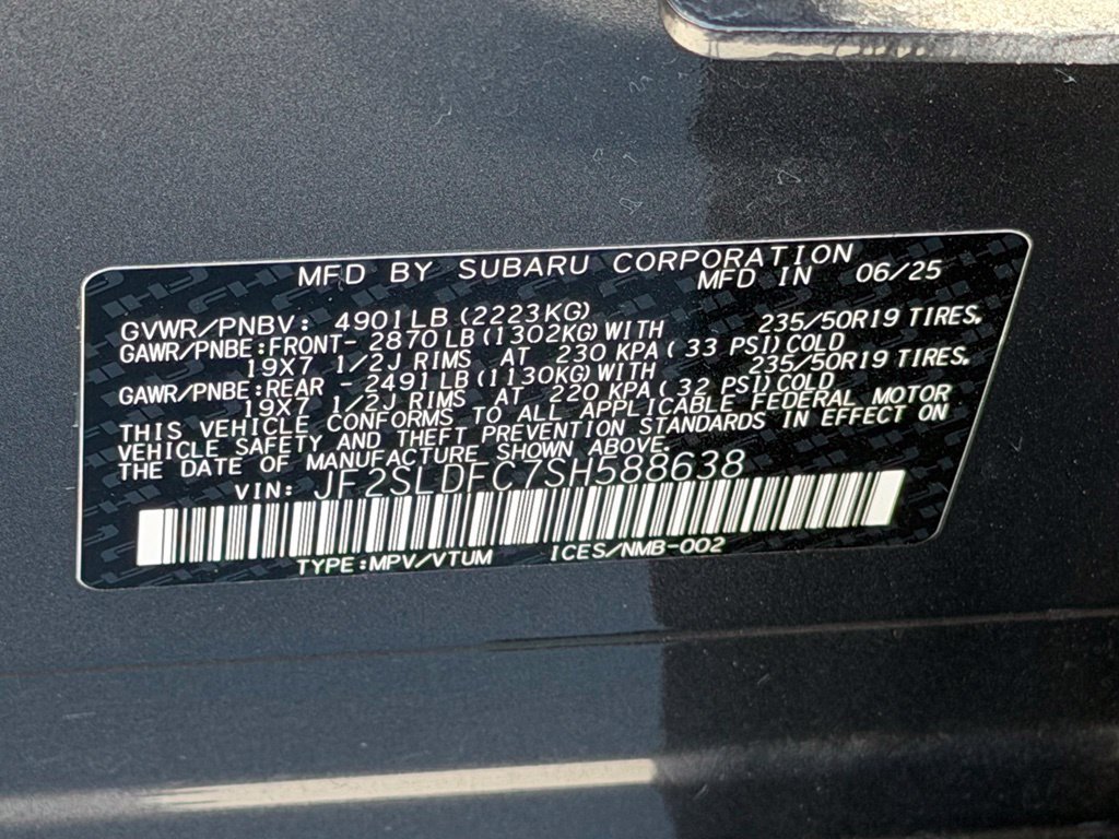 Used 2025 Subaru Forester Sport AWD/4WD image 37
