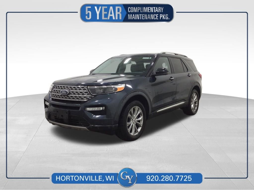 Used 2022 Ford Explorer Limited w/ Class IV Trailer Tow Package