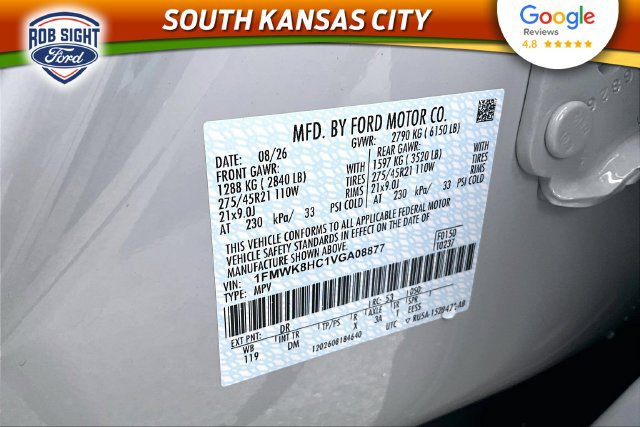 New 2027 Ford Explorer Platinum w/ 3.0L Ultimate Package AWD/4WD image 8