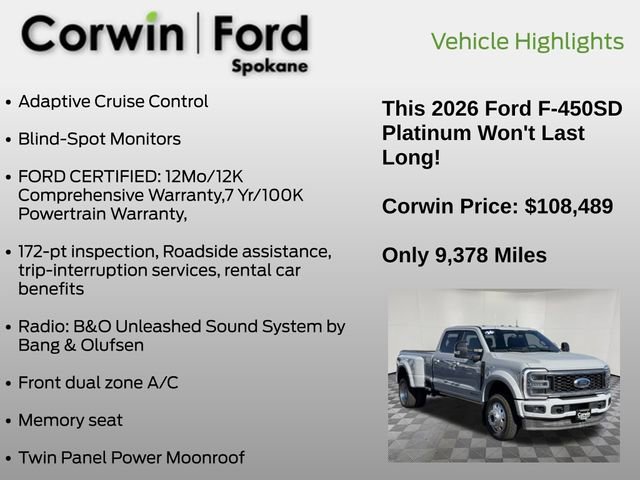 Used 2026 Ford F450 Platinum AWD/4WD image 7