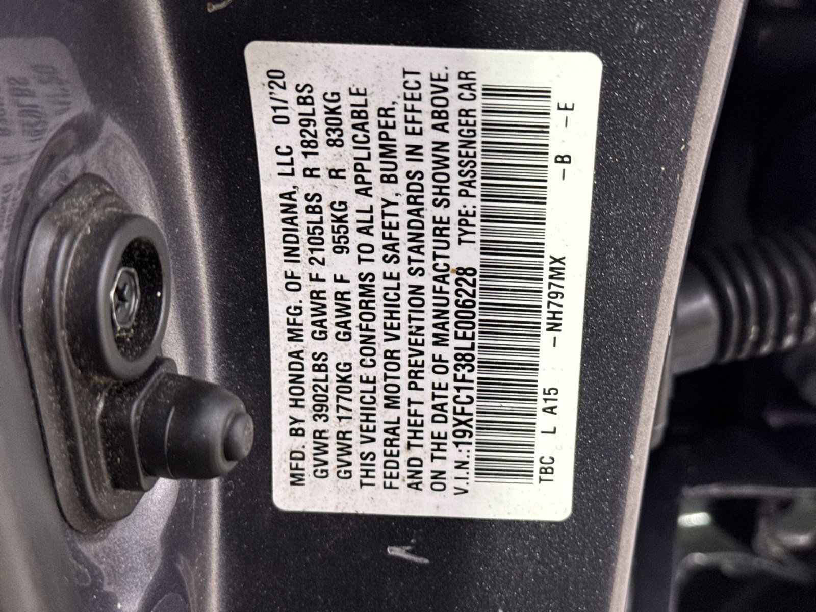 Used 2020 Honda Civic EX image 31