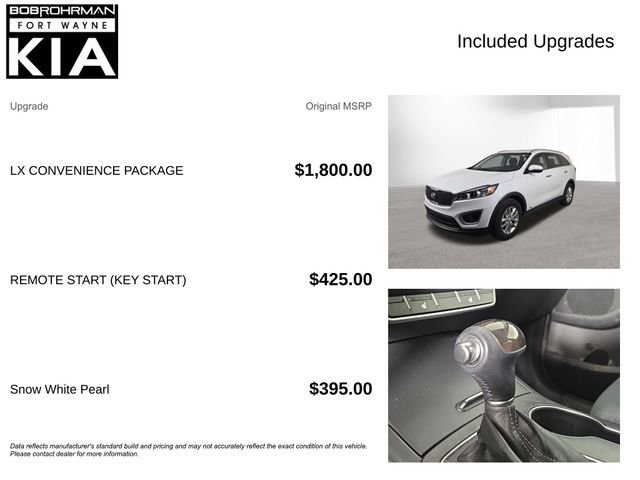 Used 2017 Kia Sorento LX w/ LX Convenience Package image 4