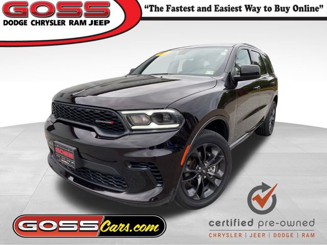 Certified 2024 Dodge Durango GT w/ Blacktop Package