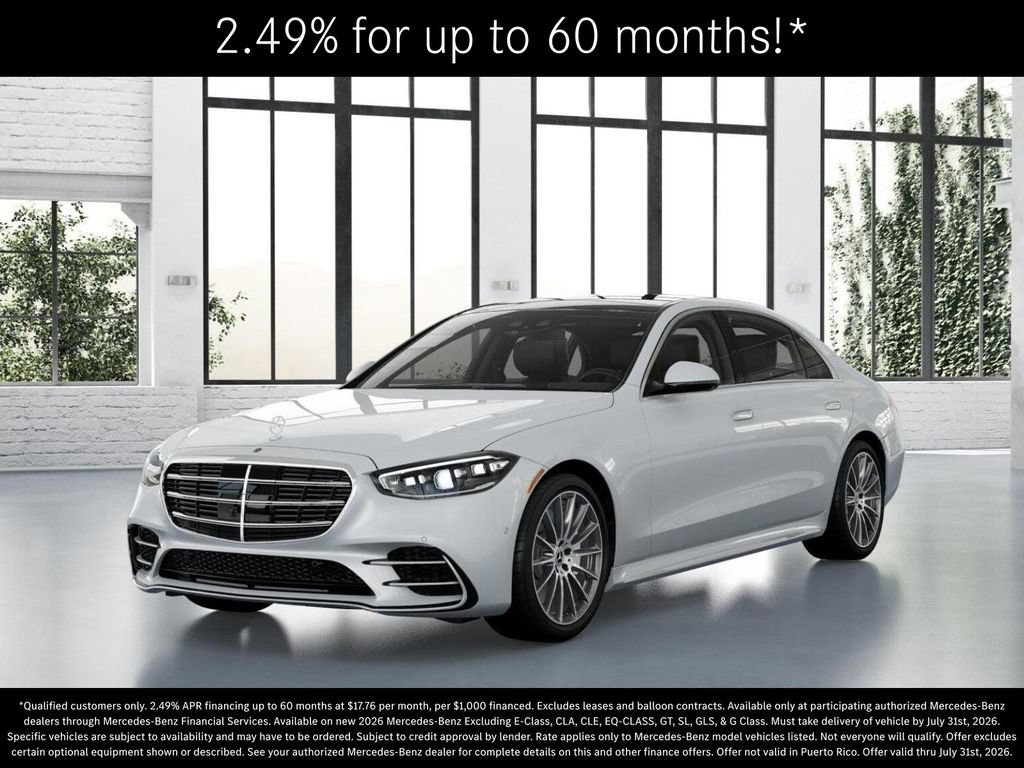 New 2026 Mercedes-Benz S 580 4MATIC Sedan image 40