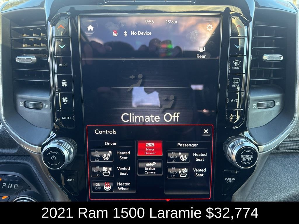 Used 2021 RAM 1500 Laramie w/ Sport Appearance Package image 24