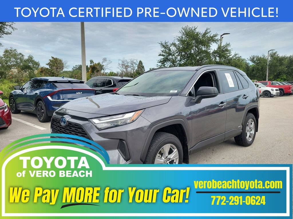 Certified 2024 Toyota RAV4 LE AWD/4WD image 1