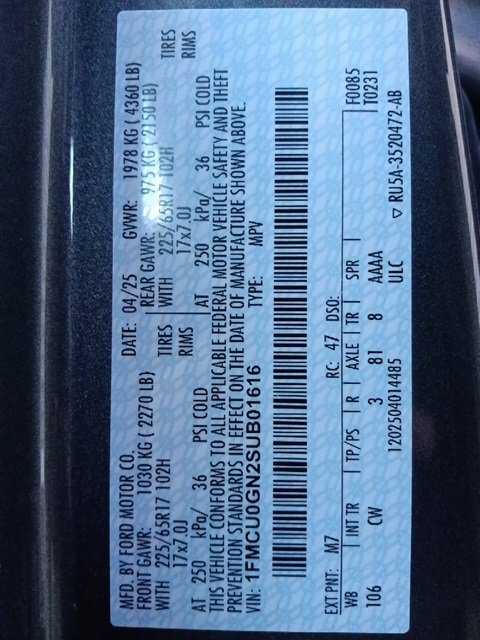 Used 2025 Ford Escape Active image 33