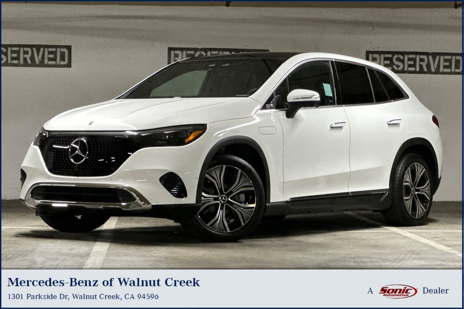 New 2025 Mercedes-Benz EQE 350+ SUV image 1