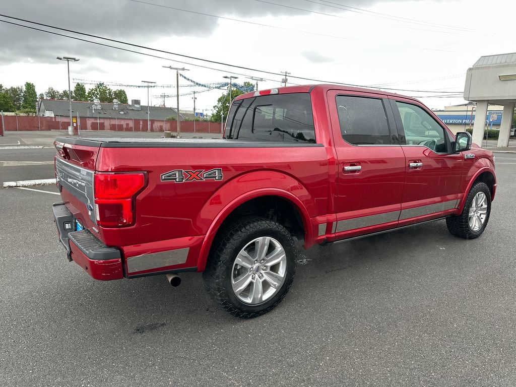 Certified 2020 Ford F150 Platinum w/ Technology Package AWD/4WD image 7