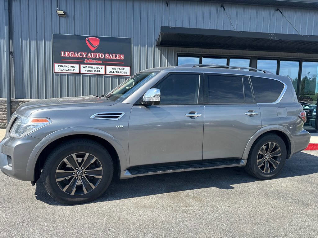 Used 2018 Nissan Armada Platinum w/ Captain Seat Package AWD/4WD image 2