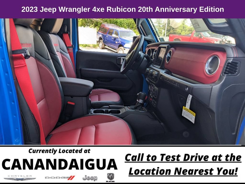 New 2023 Jeep Wrangler Unlimited Rubicon 4xe AWD/4WD image 27