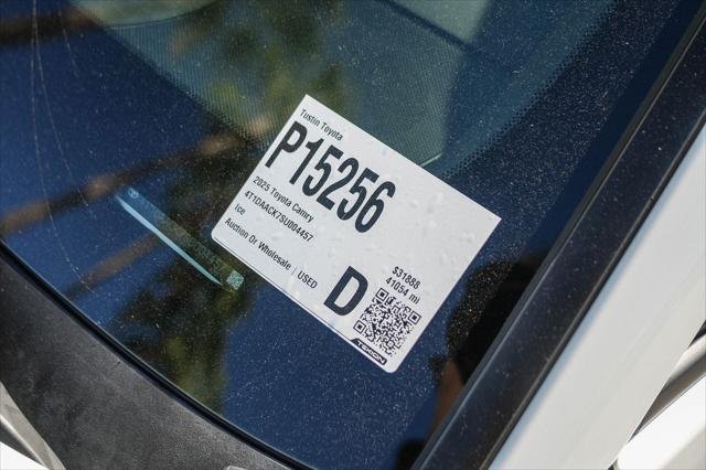 Certified 2025 Toyota Camry SE FWD image 28