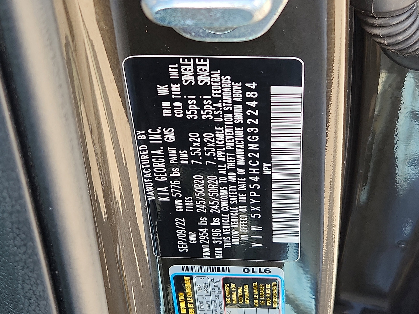 Used 2022 Kia Telluride SX FWD image 27