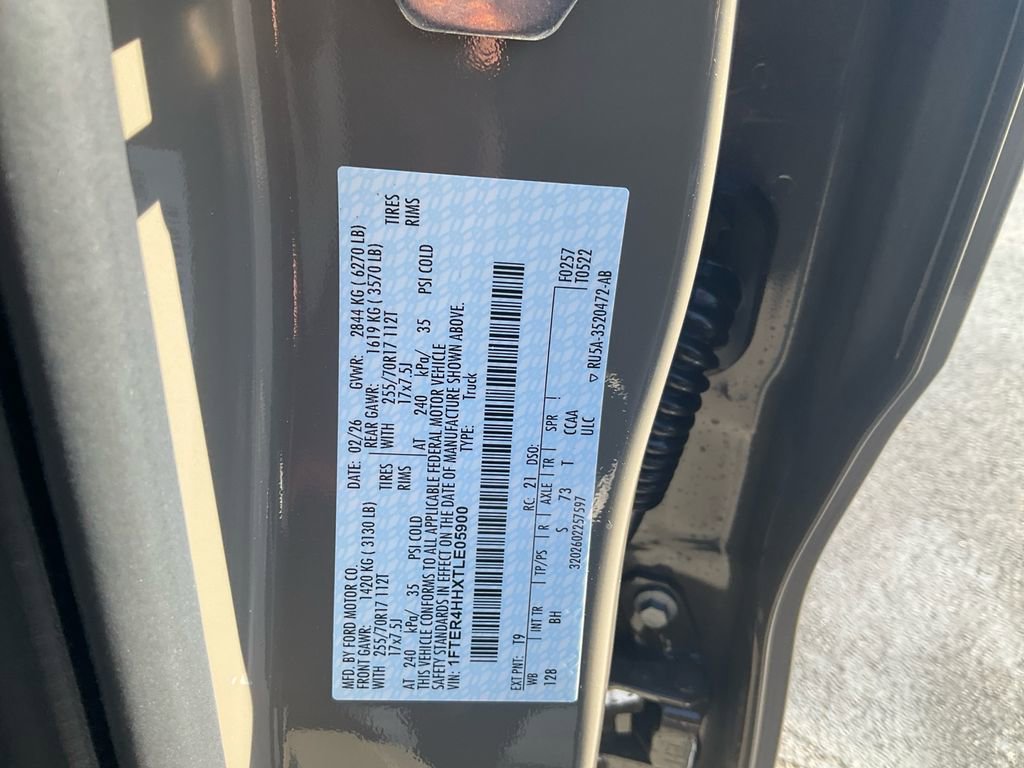 New 2026 Ford Ranger XLT w/ Equipment Group 301A High image 18