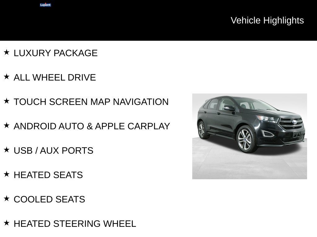 Used 2018 Ford Edge Sport w/ Equipment Group 401A AWD/4WD image 7