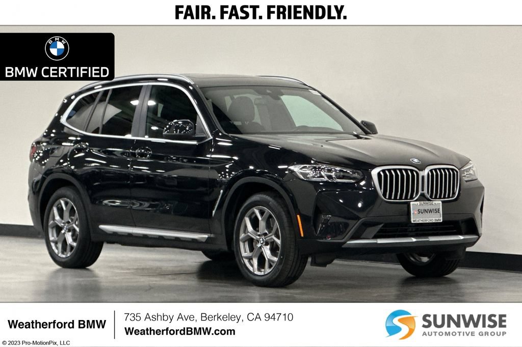 Certified 2024 BMW X3 xDrive30i w/ Convenience Package