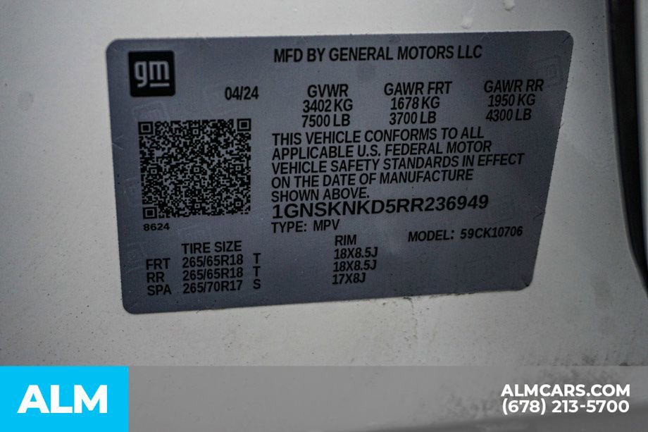 Used 2024 Chevrolet Tahoe LT AWD/4WD image 61