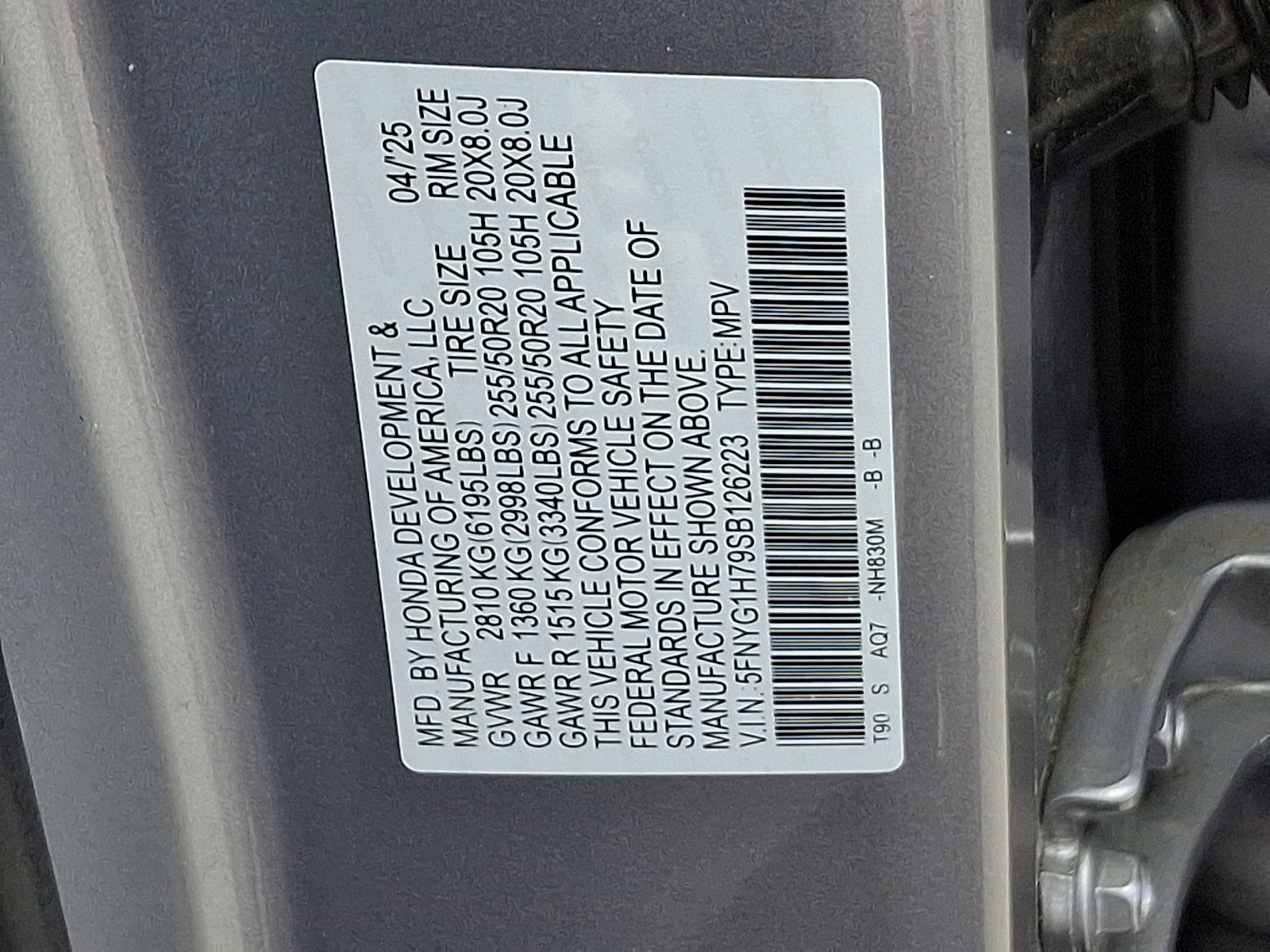 Used 2025 Honda Pilot Touring image 27