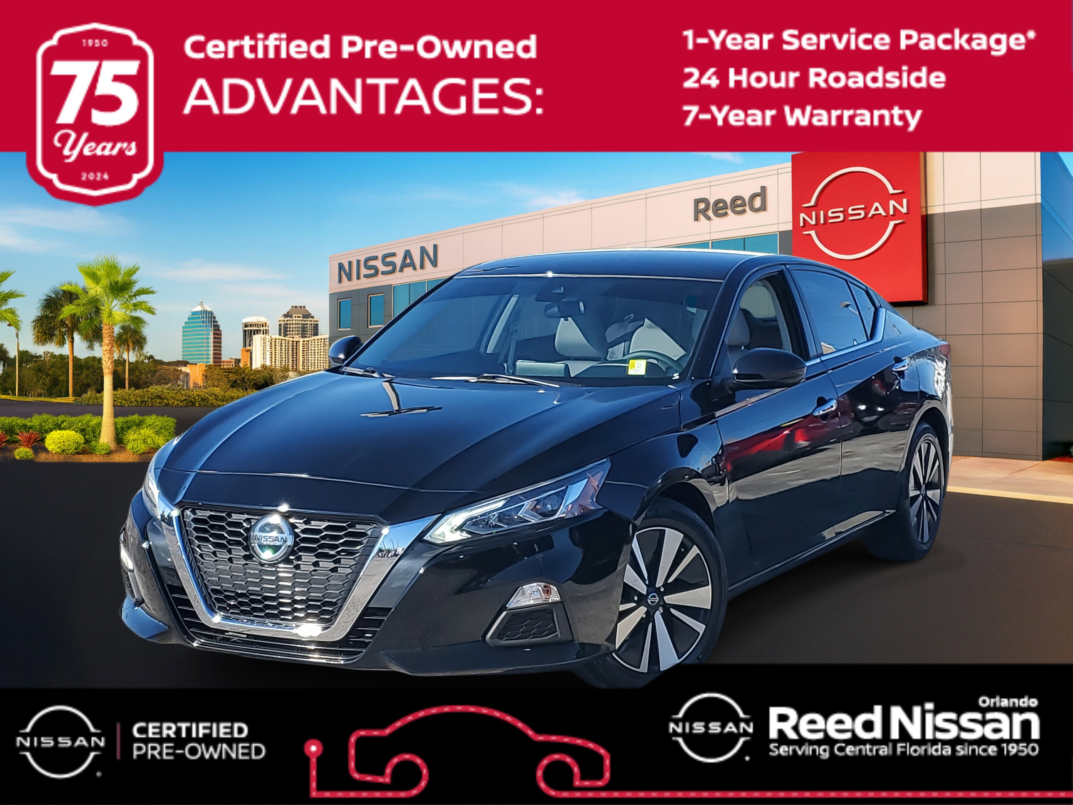 Certified 2021 Nissan Altima 2.5 SV