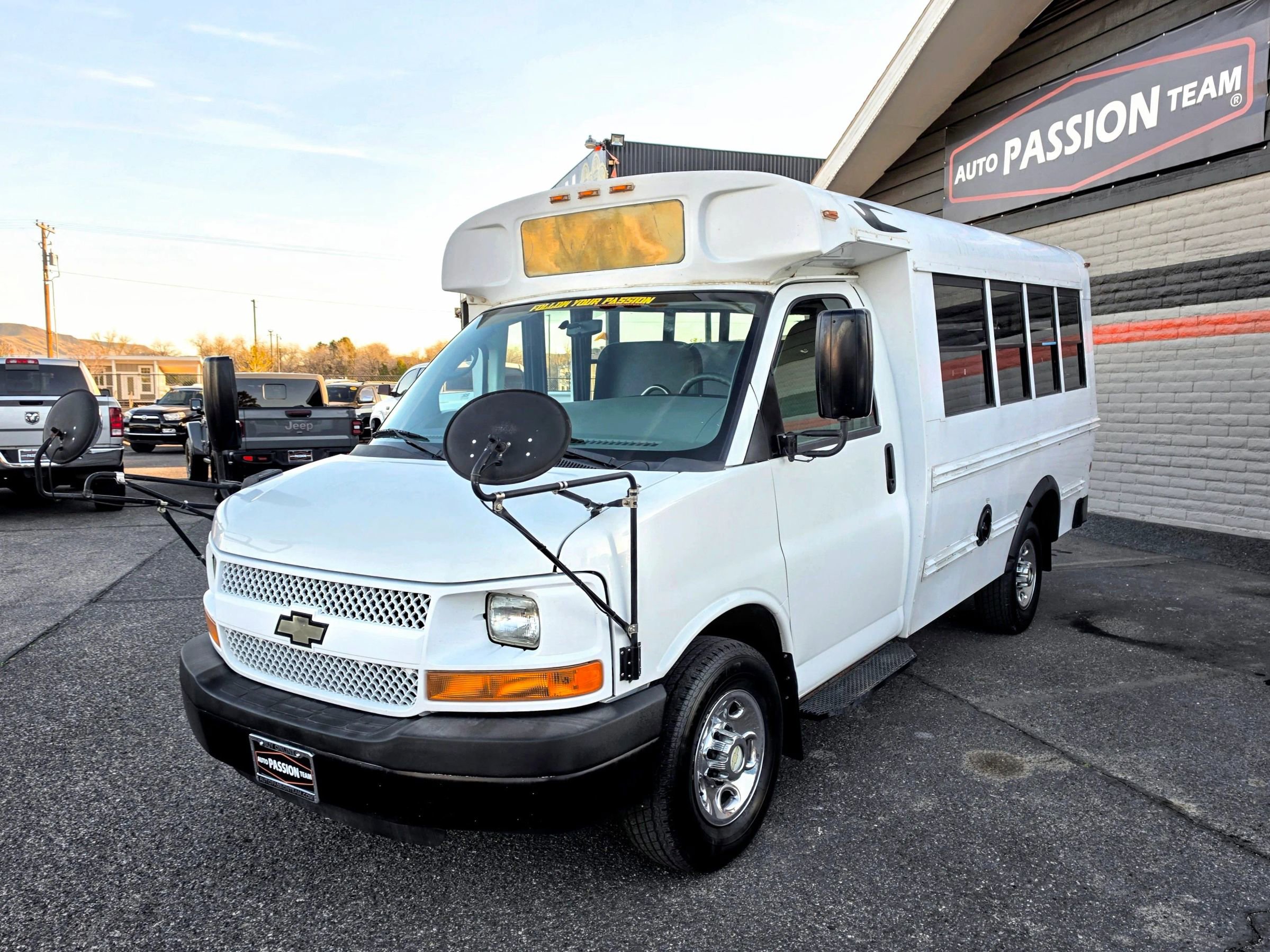 Used 2013 Chevrolet Express 3500 w/ School Bus Package RWD image 1