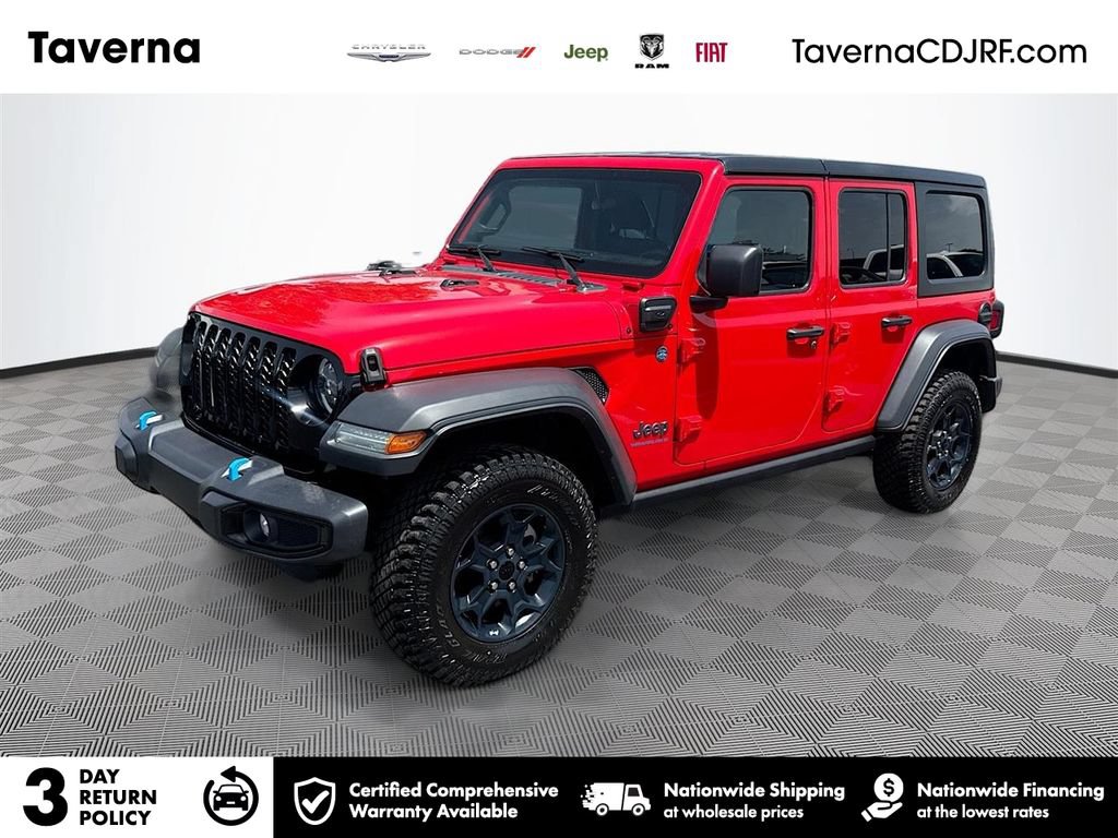 Used 2023 Jeep Wrangler Unlimited w/ Cold Weather Group