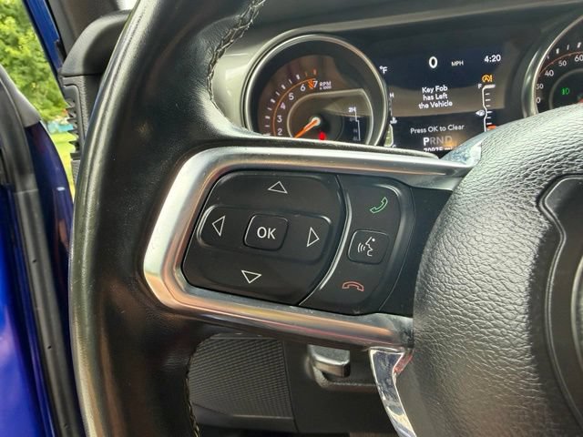 Used 2020 Jeep Wrangler Unlimited Sahara w/ Uconnect 4C Nav & Sound Group AWD/4WD image 18