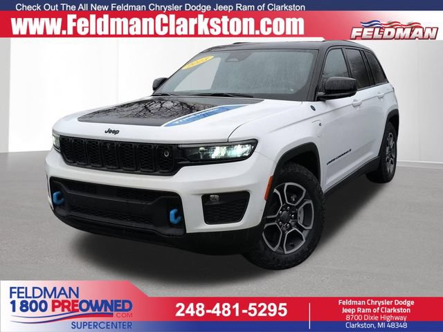 Used 2023 Jeep Grand Cherokee Trailhawk w/ Advanced Protech Group II AWD/4WD image 1