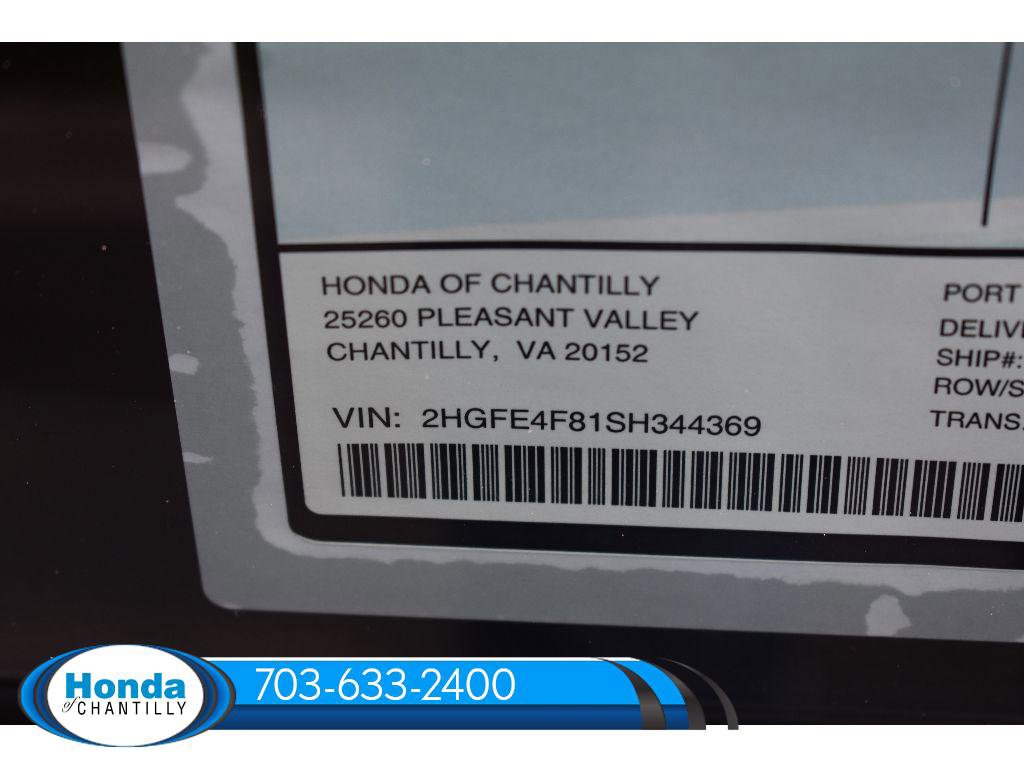 New 2025 Honda Civic Sport Touring image 39