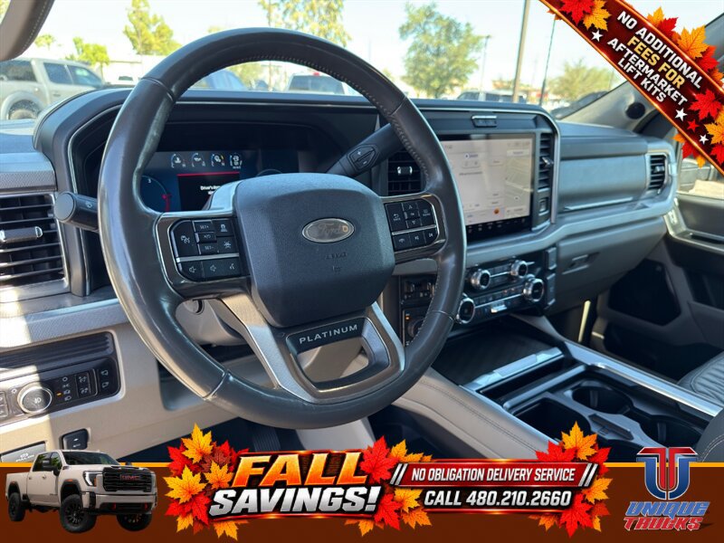 Used 2025 Ford F350 Platinum w/ Platinum Plus Package AWD/4WD image 23