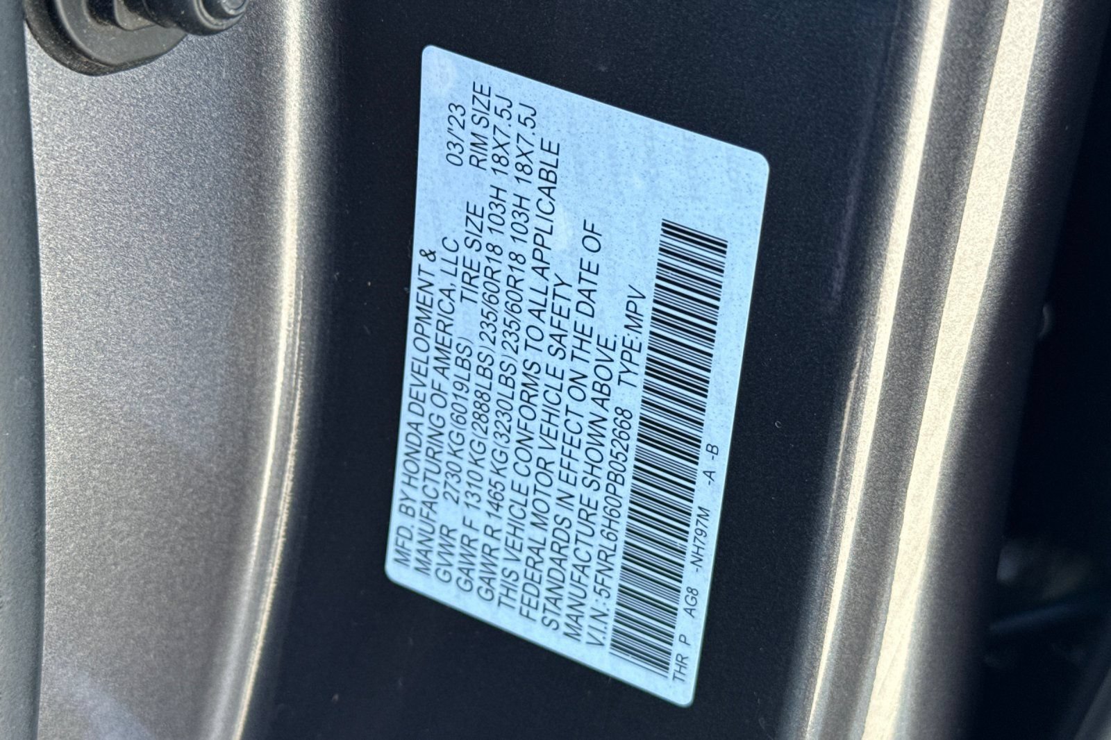 Used 2023 Honda Odyssey EX-L image 29