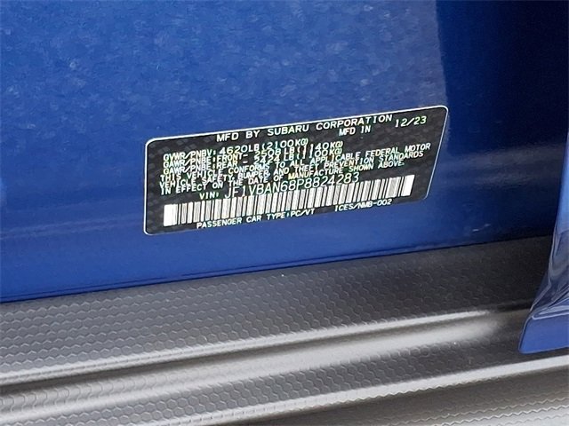 Used 2023 Subaru WRX Limited w/ Popular Package #1A image 29