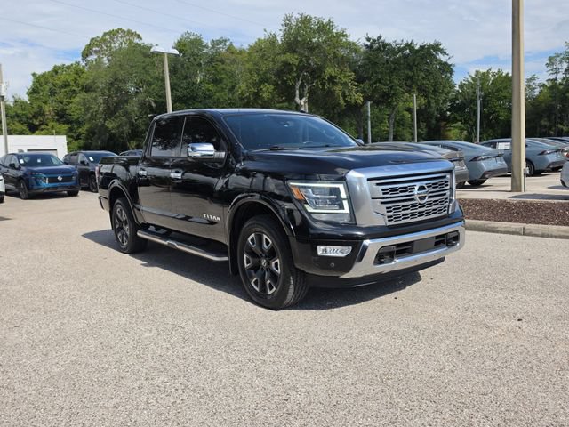 Certified 2021 Nissan Titan Platinum Reserve w/ Moonroof Package AWD/4WD image 2